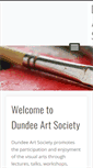 Mobile Screenshot of dundeeartsociety.co.uk